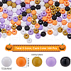 SOFPLATE Halloween Theme 1500Pcs 5 Colors Opaque Acrylic Beads MACR-SP0001-01A-02-2