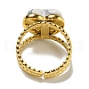 Ion Plating(IP) 304 Stainless Steel Open Cuff Rings RJEW-C079-20G-4