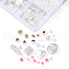 DIY 24 Style Acrylic & ABS Beads Jewelry Making Finding Kit DIY-NB0012-02H-3