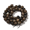 Natural Chiastolite Beads Strands G-Q161-A03-04-3