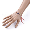 Adjustable Nylon Cord Braided Bead Bracelets BJEW-JB05250-04-4