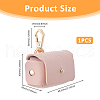 Portable Imitation Leather Earring Storage Case FIND-WH0152-608-2