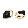 Natural Obsidian Pendants G-U019-03B-08-2