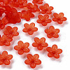 Frosted Acrylic Bead Caps MACR-S371-08A-726-1