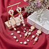  4Strands 2 Styles Natural Cultured Freshwater Pearl Beads Strands PEAR-NB0001-64-2