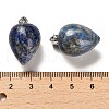 Natural Lapis Lazuli Pendants G-M424-02P-10-2