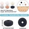 SUPERFINDINGS 6 Strands 6 Colors Handmade Polymer Clay Beads CLAY-FH0001-10-5
