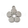 304 Stainless Steel Charms STAS-G355-15P-1