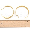 Brass Stud Earrings EJEW-F273-10G-3