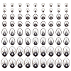 ANATTASOUL 200Pcs 4 Styles Plastic Cabochons KY-AN0001-01-1