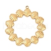 304 Stainless Steel Pendants STAS-C121-47B-G-1