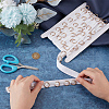 Olycraft 5 Yards Cotton Sewing Tape with Metal Ring DIY-OC0012-98-3