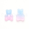 Gradient Color Opaque Resin Cabochons CRES-R196-01B-1