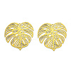 Spray Painted 430 Stainless Steel Filigree Pendants STAS-TAC0018-26C-1