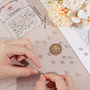 Beebeecraft 100Pcs Rack Plating Brass Rhinestone Spacer Beads KK-BBC0016-22S-3