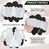 DELORIGIN 8 Yards Cotton Embroidery Flower Lace Ribbon OCOR-DR0001-04-6
