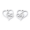 Non-Tarnish 201 Stainless Steel Pendants STAS-T044-257P-2