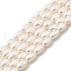 Natural Cultured Freshwater Pearl Beads Strands PEAR-I007-01P-05-2