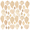   44Pcs 11 Style Brass Big Pendants KKC-PH0001-03-1