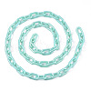 Acrylic Opaque Cable Chains X-PACR-N009-002D-2