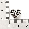 316 Surgical Stainless Steel  Hollow Out Beads STAS-Q304-01H-AS-3