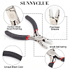 SUNNYCLUE 45# Carbon Steel Jewelry Pliers TOOL-SC0001-24-4