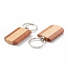 Wooden Keychain KEYC-H018-01-2