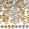 DICOSMETIC 60Pcs 4 Style 304 Stainless Steel European Beads STAS-DC0015-22-1