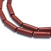 Natural Red Jasper Beads Strands G-F631-D24-3