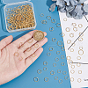 Unicraftale 4 Styles 304 Stainless Steel Jump Rings STAS-UN0058-01-4