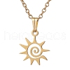 201 Stainless Steel Pendnat Necklaces NJEW-JN04764-03-1