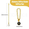52Pcs 52 Styles Alloy Enamel Pendant Decorations HJEW-CJ00016-2