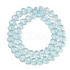 Transparent Glass Beads Strands GLAA-H038-01G-2