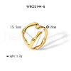 Unique Stainless Steel Cuff Rings for Women JJ5064-2-2