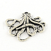 Octopus Tibetan Style Alloy Pendants TIBEP-R344-43AS-LF-1