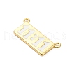 Brass Enamel Pendants KK-F895-16A-G02-2