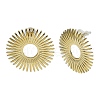 304 Stainless Steel Stud Earrings EJEW-A134-01G-2