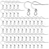 SUNNYCLUE 100Pcs 304 Stainless Steel French Earring Hooks STAS-SC0004-63P-1