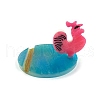 DIY Mobile Phone Holders Silhouette Silicone Mold DIY-I081-01-2