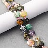 Natural Mixed Gemstone Beads Strands G-B094-A32-01-1