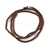 Electroplated Non-magnetic Hematite Beads Strands G-P571-A01-01C-2