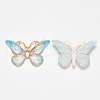 Transparent Acrylic Pendants TACR-R140-08G-2