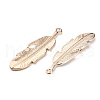 Tibetan Style Alloy Pendants TIBEP-Q078-12RG-RS-3