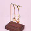 Transparent Glass Globe Pendant Sets GLAA-TA0003-01-15