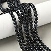 Natural Tiger Eye Beads Strands G-F591-18-6mm-03-1