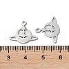 Non-Tarnish 304 Stainless Steel Pendants STAS-Q303-21P-3