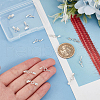 12Pcs 3 Styles 925 Sterling Silver Spring Ring Clasps FIND-AB00052-3