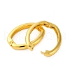 Brass Twister Clasps KK-P306-04G-2