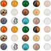 Natural & Synthetic Gemstone Round Beads G-NB0003-86A-1