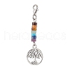Alloy Tree of Life Pendant Decorations HJEW-JM02062-05-1